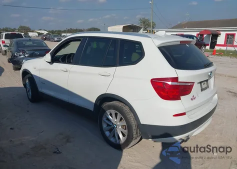 2013 BMW X3 xDrive28I из США, поврежденный, VIN 5UXWX9C5XD0A30180